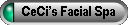 Link to the first website created by Hammes Advertising.com, an e-commerce shopping and services site for www.cecisfacialspa.com. Copyright 2006 Hammes Advertising.com